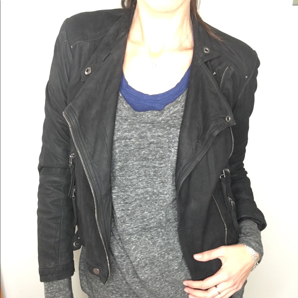 ZARA Leather Biker Jacket